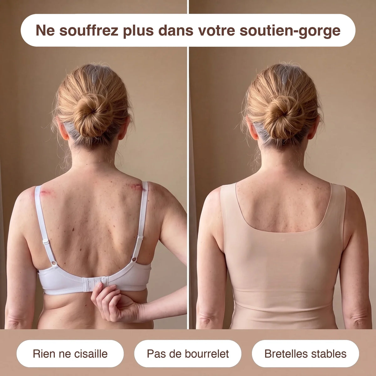 Nuvéa® — Le Débardeur qui Remplace le Soutien-Gorge