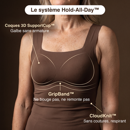 Nuvéa® — Le Débardeur qui Remplace le Soutien-Gorge