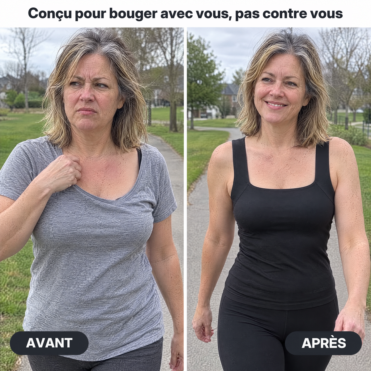 Nuvéa® — Le Débardeur qui Remplace le Soutien-Gorge