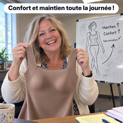 Nuvéa® — Le Débardeur qui Remplace le Soutien-Gorge