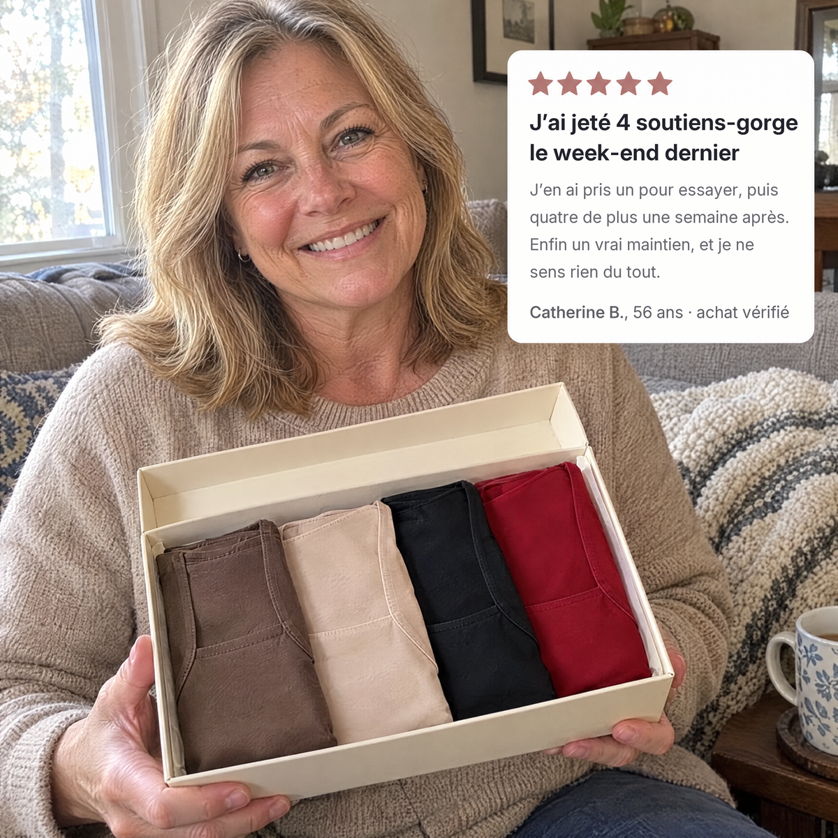 Nuvéa® — Le Débardeur qui Remplace le Soutien-Gorge