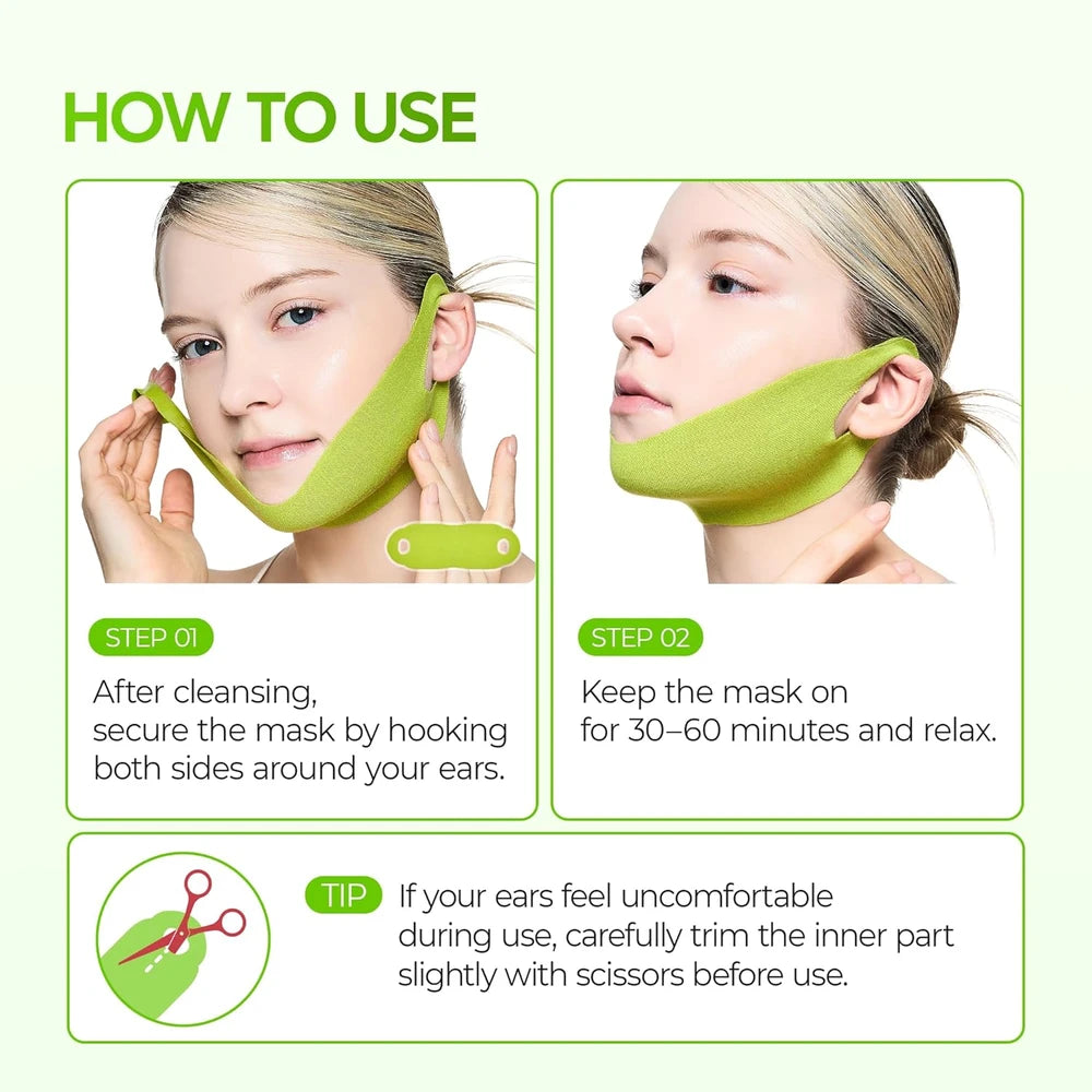 Clariva JawLift® — Bande Tenseur Contour Visage