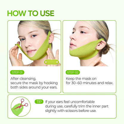 Clariva JawLift® — Bande Tenseur Contour Visage