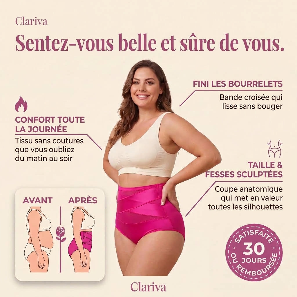 ShapeHug® — Culotte Sculptante Gainante Taille Haute