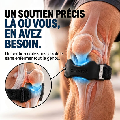 RotuLock® — Sangle Rotulienne Anti-Glisse pour Soulager le Genou
