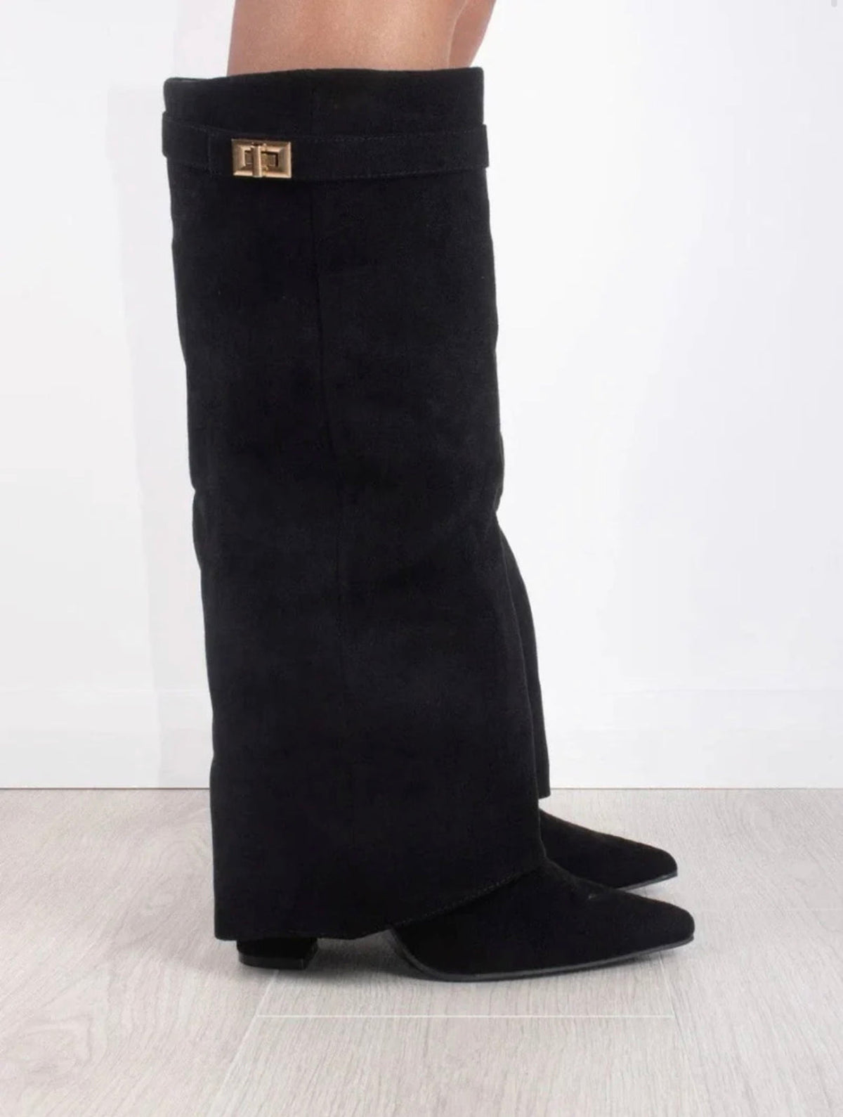 Clariva Rivoli® — Bottes à Revers Daim & Cuir