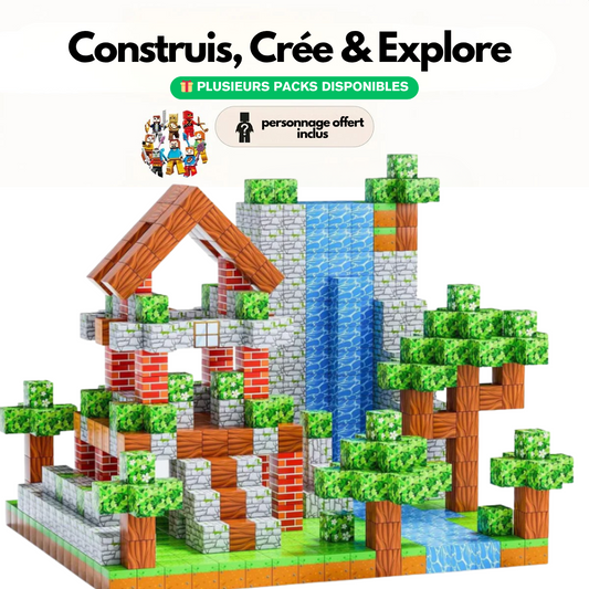 KubiX® — Blocs Magnétiques STEM Enfant