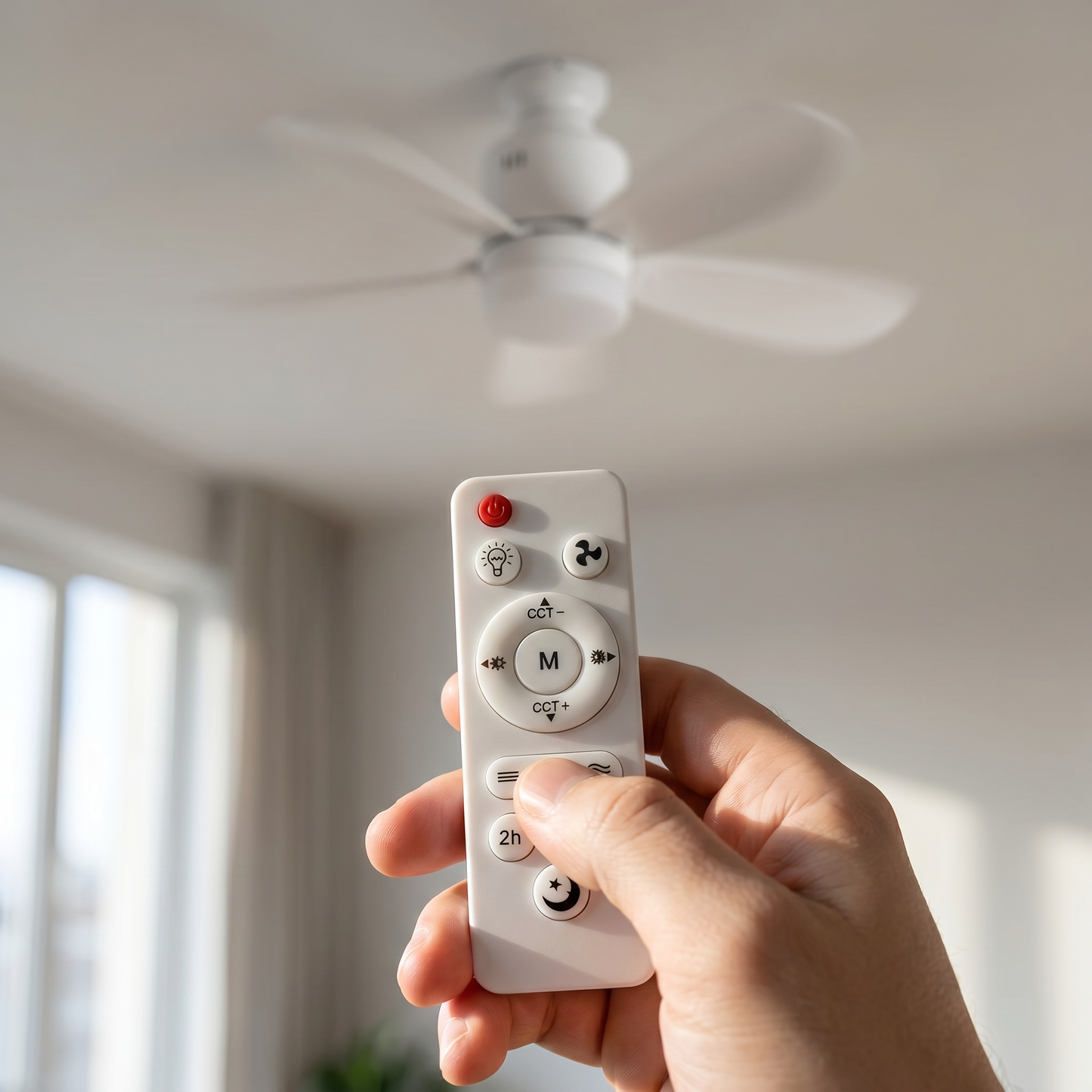 AirFlow Pro® — Ventilateur Plafonnier LED 30W