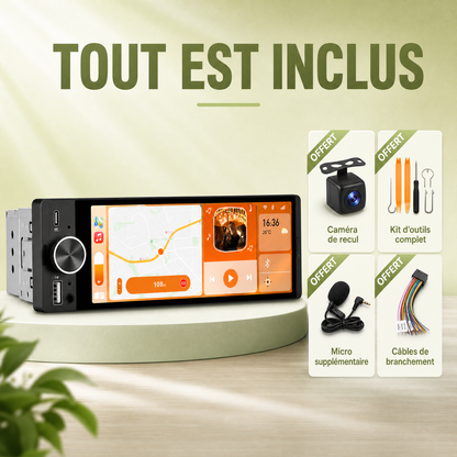 DriveLink® — Autoradio Écran Tactile CarPlay & Android Auto