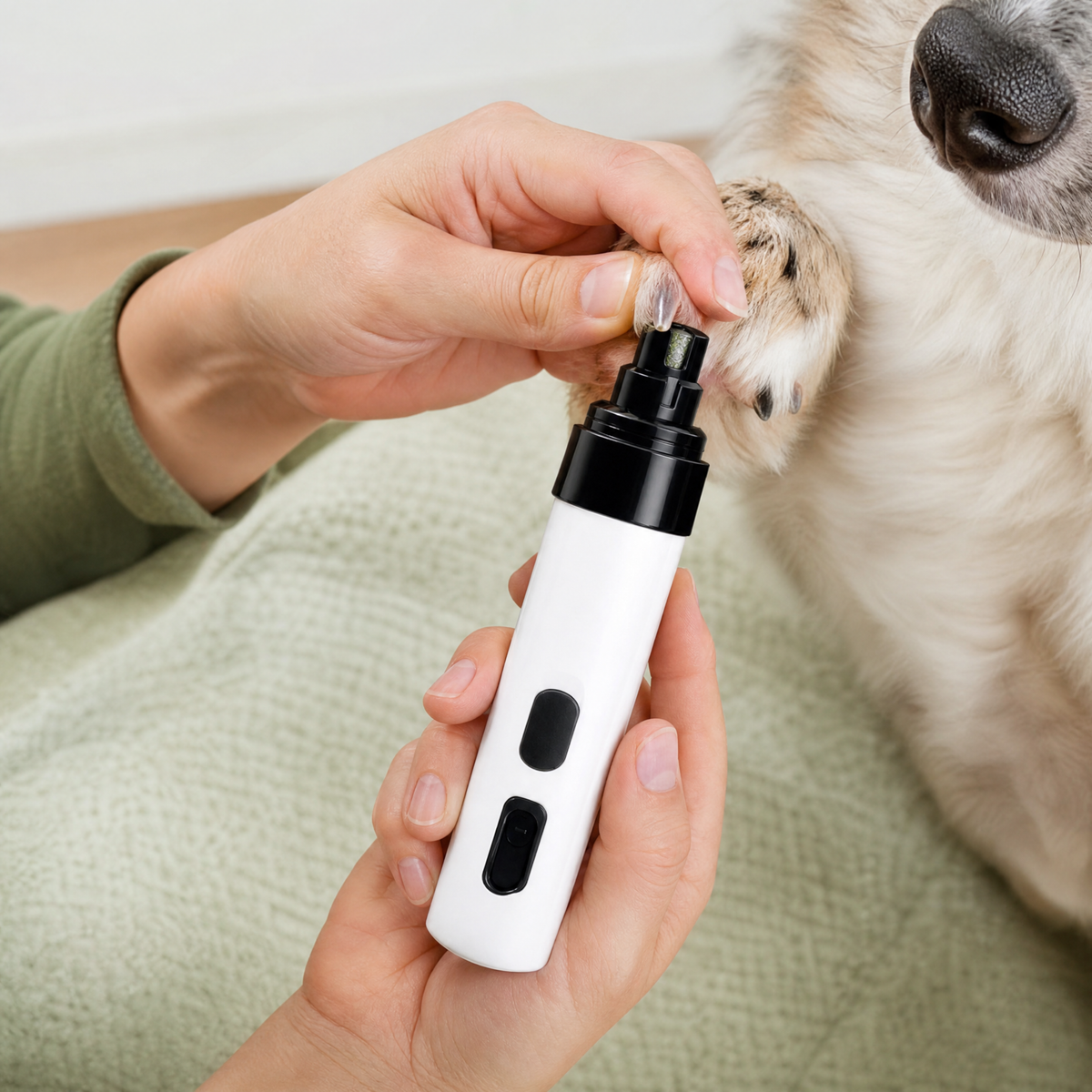 GriffZen® — Coupe-Ongles Électrique Sans Stress pour Chien & Chat