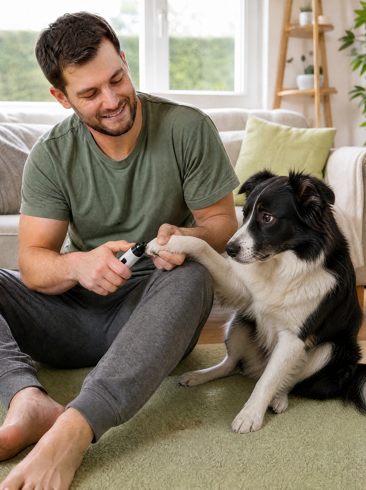 GriffZen® — Coupe-Ongles Électrique Sans Stress pour Chien & Chat