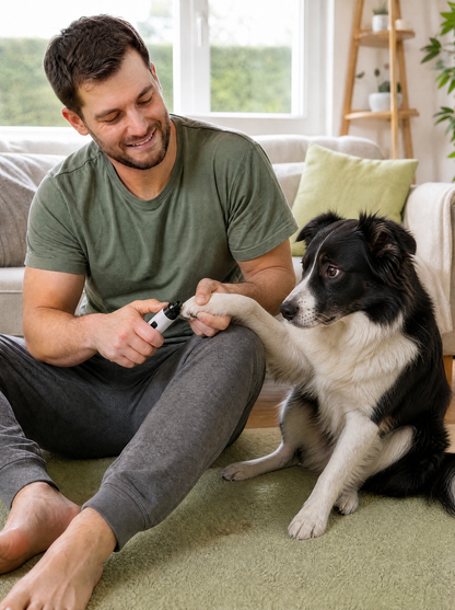 GriffZen® — Coupe-Ongles Électrique Sans Stress pour Chien & Chat
