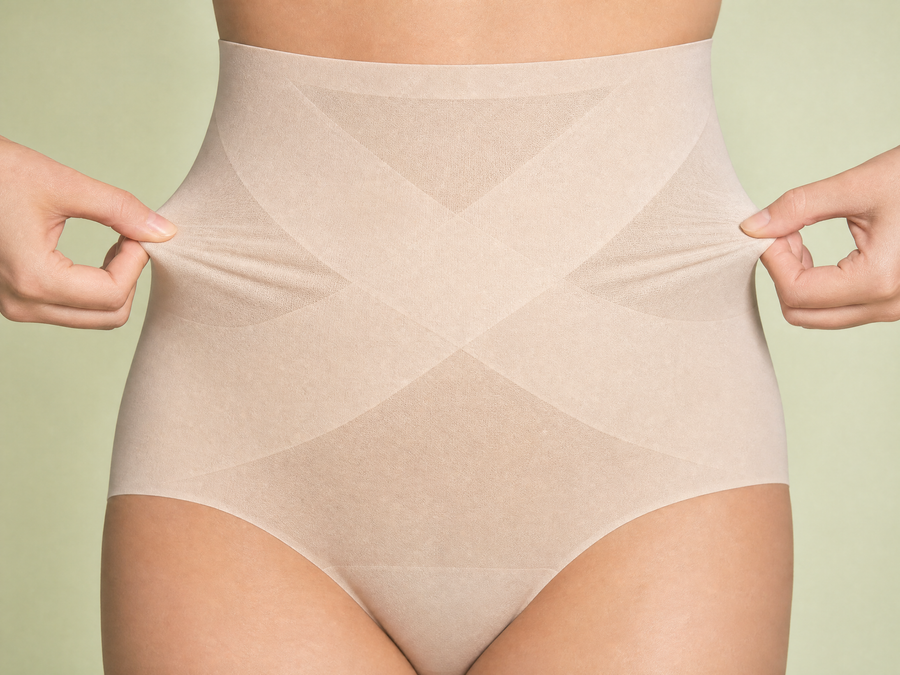 ShapeHug® High-Waist Shaping Brief section:image_with_text